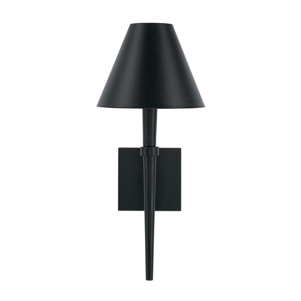 Capital Lighting 645911MB Holden 1 Light Sconce Matte Black