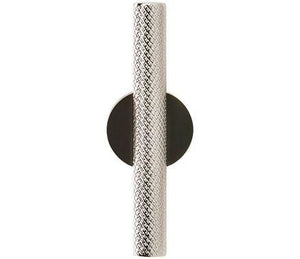 Amerock Cabinet Pull Matte Black/Polished Nickel 5/8 inch (16 mm) Center to Center Transcendent 1 Pack Drawer Pull Drawer Handle Cabinet Hardware