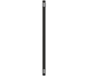 Amerock Cabinet Pull Polished Chrome/Matte Black 8-13/16 inch (224 mm) Center-to-Center Mergence 1 Pack Drawer Pull Cabinet Handle Cabinet Hardware