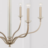 Capital Lighting 444861BS Breigh 6 Light Chandelier Brushed Champagne