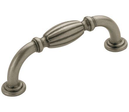 Amerock Cabinet Pull Weathered Nickel 3 inch (76 mm) Center to Center Blythe 1 Pack Drawer Pull Drawer Handle Cabinet Hardware
