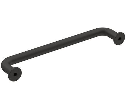 Amerock Cabinet Pull Matte Black 5-1/16 inch (128 mm) Center-to-Center Factor 1 Pack Drawer Pull Cabinet Handle Cabinet Hardware