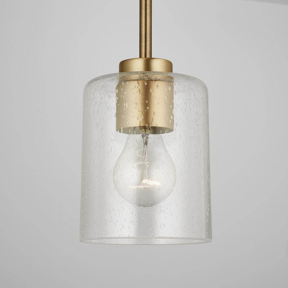 Capital Lighting 328511AD-449 Greyson 1 Light Pendant Aged Brass