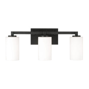 Capital Lighting 119831BI-545 Ravenwood 3 Light Vanity Black Iron