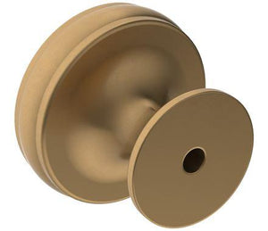 Amerock Cabinet Knob Champagne Bronze 1-1/4 inch (32 mm) Diameter Renown 1 Pack Drawer Knob Cabinet Hardware