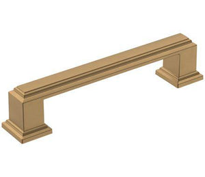 Amerock Cabinet Pull Champagne Bronze 3-3/4 inch (96 mm) Center-to-Center Appoint 1 Pack Drawer Pull Cabinet Handle Cabinet Hardware