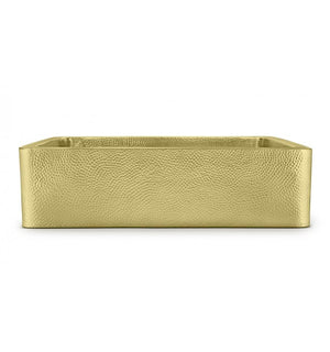 Thompson Traders Brass Lucca Quiroga KSA-3322HPB Semi-Satin Brass
(Hammered)