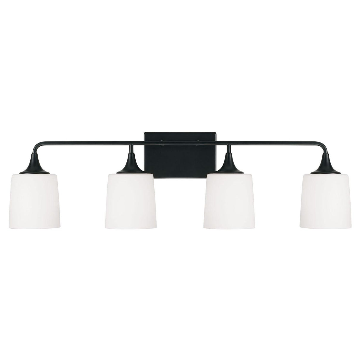 Capital Lighting 148941MB-541 Presley 4 Light Vanity Matte Black