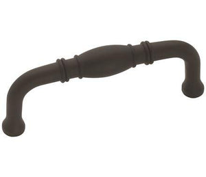 Amerock Cabinet Pull Matte Black 3 inch (76 mm) Center to Center Granby 1 Pack Drawer Pull Drawer Handle Cabinet Hardware