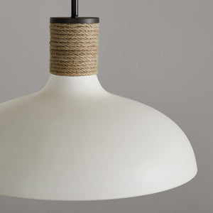 Capital Lighting 340612PW Destin 1 Light Pendant Dark Pewter