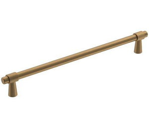 Amerock Cabinet Pull Champagne Bronze 8-13/16 inch (224 mm) Center-to-Center Destine 1 Pack Drawer Pull Cabinet Handle Cabinet Hardware