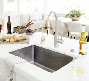 Thompson Traders Hammered Stainless Pisa Villa KSU-3020HSS Stainless Steel
(Hammered)