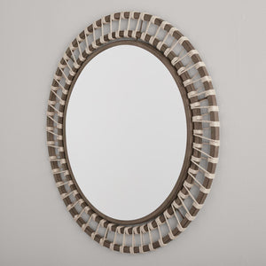 Capital Lighting 740707MM Mirror Decorative Mirror Grey Wash and Grey Iron