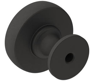 Amerock Cabinet Knob Matte Black 1-1/4 inch (32 mm) Diameter Winsome 1 Pack Drawer Knob Cabinet Hardware