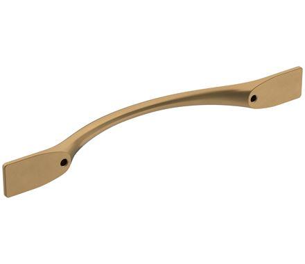 Amerock Cabinet Pull Champagne Bronze 5-1/16 inch (128 mm) Center-to-Center Uprise 1 Pack Drawer Pull Cabinet Handle Cabinet Hardware