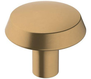 Amerock Cabinet Knob Champagne Bronze 1-1/4 inch (32 mm) Diameter Premise 1 Pack Drawer Knob Cabinet Hardware