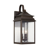 Capital Lighting 936931OZ Sutter Creek 3 Light Outdoor Wall Lantern Oiled Bronze