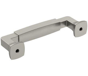 Amerock BP36887G10 Stature Cabinet Pull, 3-3/4 in (96 mm) Center-to-Center, Satin Nickel
