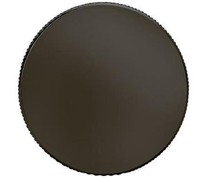 Amerock Cabinet Knob Matte Black 1-1/4 inch (32 mm) Diameter Transcendent 1 Pack Drawer Knob Cabinet Hardware