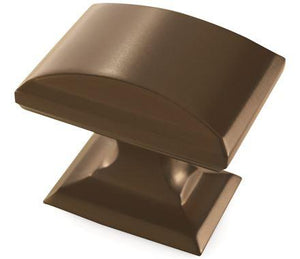 Amerock Cabinet Knob Caramel Bronze 1-1/4 inch (32 mm) Length Candler 1 Pack Drawer Knob Cabinet Hardware
