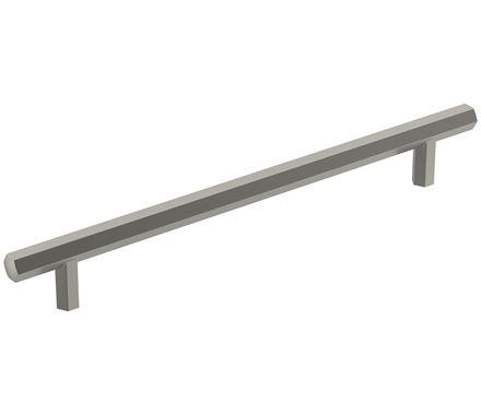 Amerock Cabinet Pull Satin Nickel 7-9/16 inch (192 mm) Center-to-Center Caliber 1 Pack Drawer Pull Cabinet Handle Cabinet Hardware