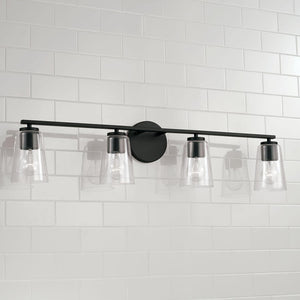 Capital Lighting 148641MB-537 Portman 4 Light Vanity Matte Black