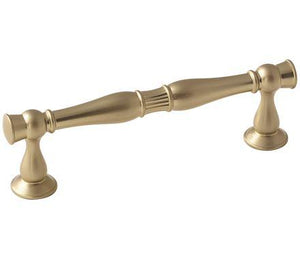 Amerock Cabinet Pull Golden Champagne 3-3/4 inch (96 mm) Center to Center Crawford 1 Pack Drawer Pull Drawer Handle Cabinet Hardware