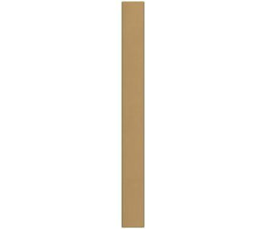 Amerock Cabinet Pull Champagne Bronze 3-3/4 inch (96 mm) Center-to-Center Monument 1 Pack Drawer Pull Cabinet Handle Cabinet Hardware