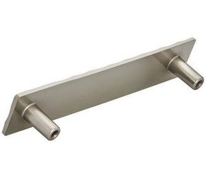 Amerock Cabinet Pull Satin Nickel 5-1/16 inch (128 mm) Center to Center Kamari 1 Pack Drawer Pull Drawer Handle Cabinet Hardware