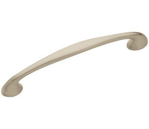 Amerock Cabinet Pull Satin Nickel 3-3/4 inch (96 mm) Center to Center Everyday Heritage 1 Pack Drawer Pull Drawer Handle Cabinet Hardware