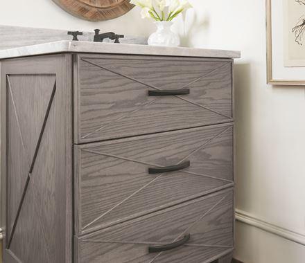 Amerock Cabinet Pull Matte Black 6-5/16 inch (160 mm) Center-to-Center Extensity 1 Pack Drawer Pull Drawer Handle Cabinet Hardware