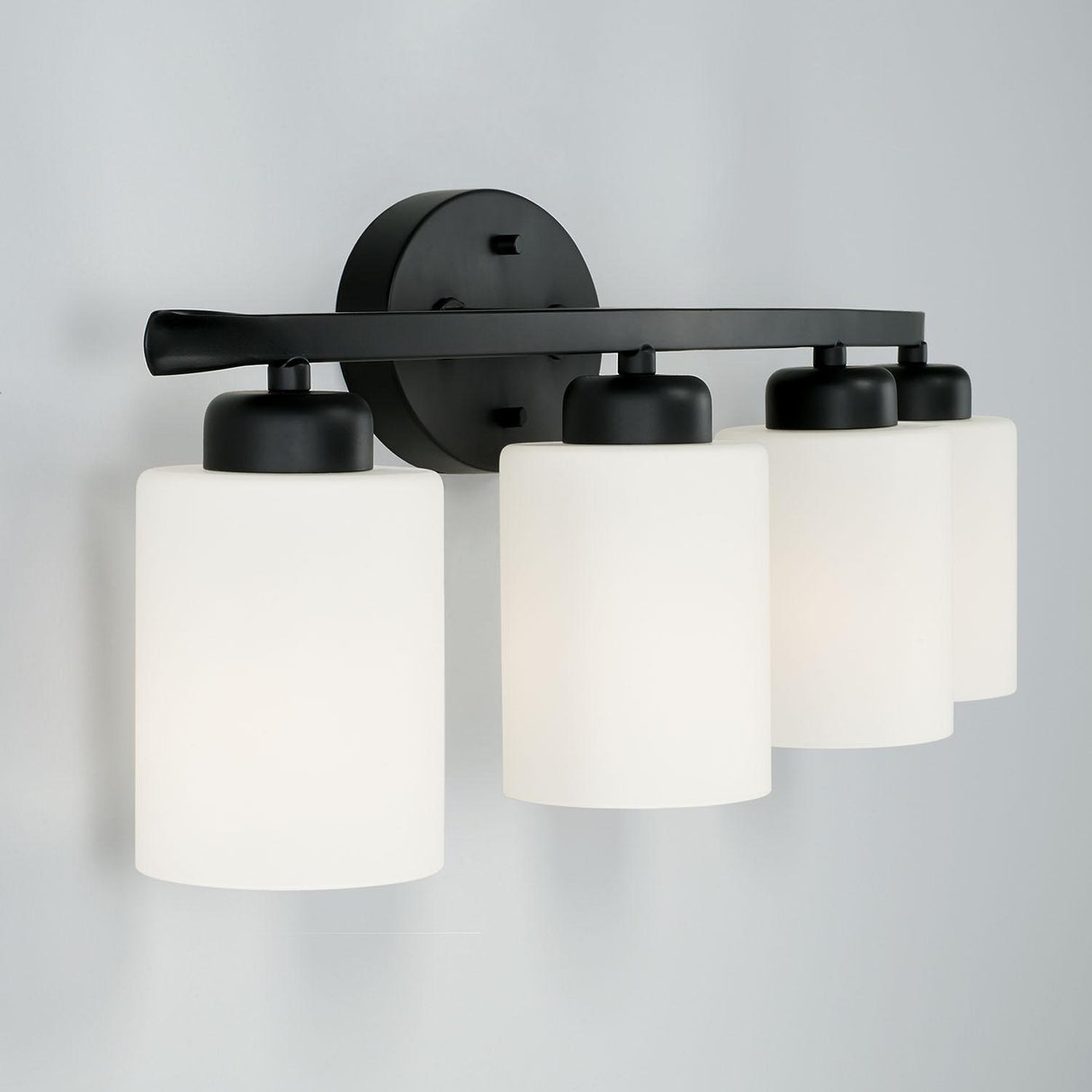Capital Lighting 115241MB-338 Dixon 4 Light Vanity Matte Black