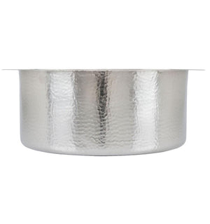 Thompson Traders Hammered Nickel Napoli Bar/prep Sink De La Cruz PU-1708BRN Nickel
(Hammered)