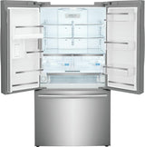 Frigidaire GRFG2353AF 23 CF Counter-Depth Non-Disp French Door Refrig IceMaker LED ESTAR