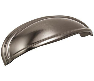 Amerock Cabinet Cup Pull Gunmetal 3 inch. (76 mm) & 4 inch. (102 mm) Center to Center Ashby 1 Pack Drawer Pull Drawer Handle Cabinet Hardware
