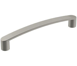 Amerock Cabinet Pull Satin Nickel 5-1/16 inch (128 mm) Center-to-Center Rift 1 Pack Drawer Pull Cabinet Handle Cabinet Hardware