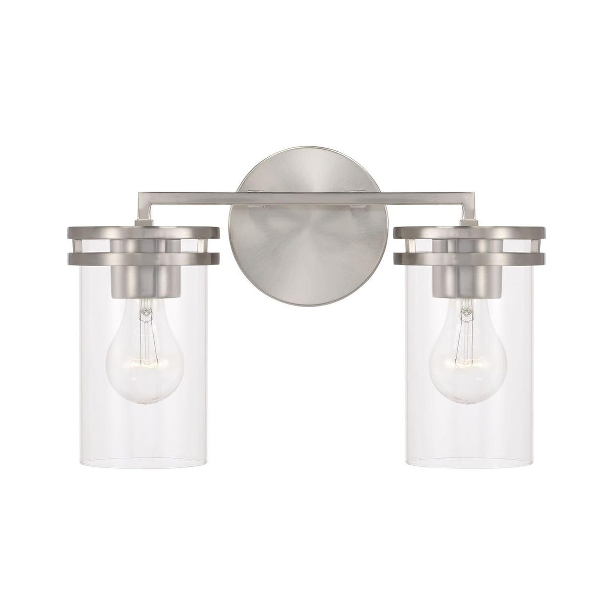 Capital Lighting 148721BN-539 Fuller 2 Light Vanity Brushed Nickel