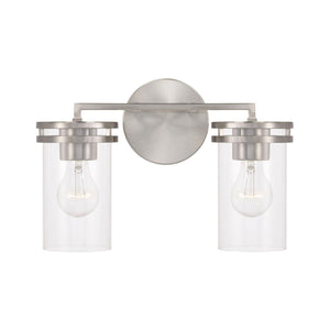 Capital Lighting 148721BN-539 Fuller 2 Light Vanity Brushed Nickel