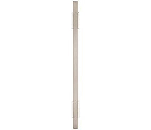 Amerock Cabinet Pull Polished Chrome/Satin Nickel 6-5/16 inch (160 mm) Center to Center Urbanite 1 Pack Drawer Pull Drawer Handle Cabinet Hardware