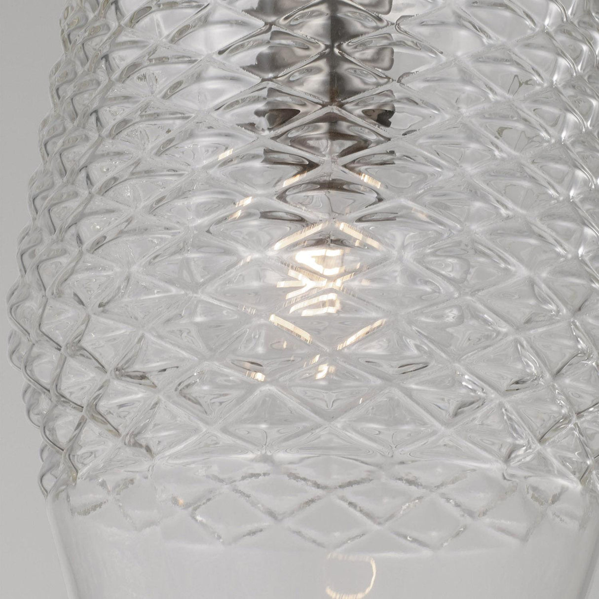 Capital Lighting 345011BN Dena 1 Light Pendant Brushed Nickel