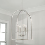 Capital Lighting 548841BN Lawson 4 Light Foyer Brushed Nickel