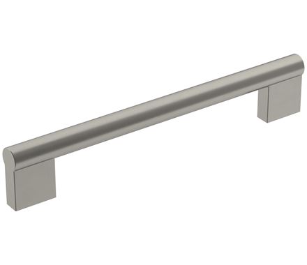 Amerock Cabinet Pull Satin Nickel 6-5/16 inch (160 mm) Center-to-Center Versa 1 Pack Drawer Pull Cabinet Handle Cabinet Hardware
