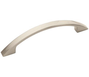 Amerock Cabinet Pull Satin Nickel 3-3/4 inch (96 mm) Center to Center Everyday Heritage 1 Pack Drawer Pull Drawer Handle Cabinet Hardware