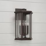 Capital Lighting 946641OZ Walton 4 Light Outdoor Wall Lantern Oiled Bronze