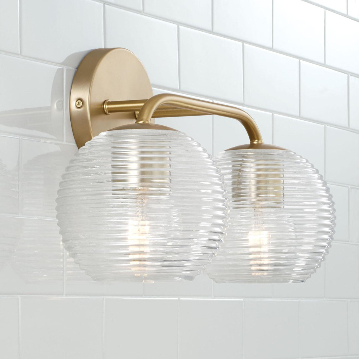 Capital Lighting 149921MA-544 Dolan 2 Light Vanity Matte Brass