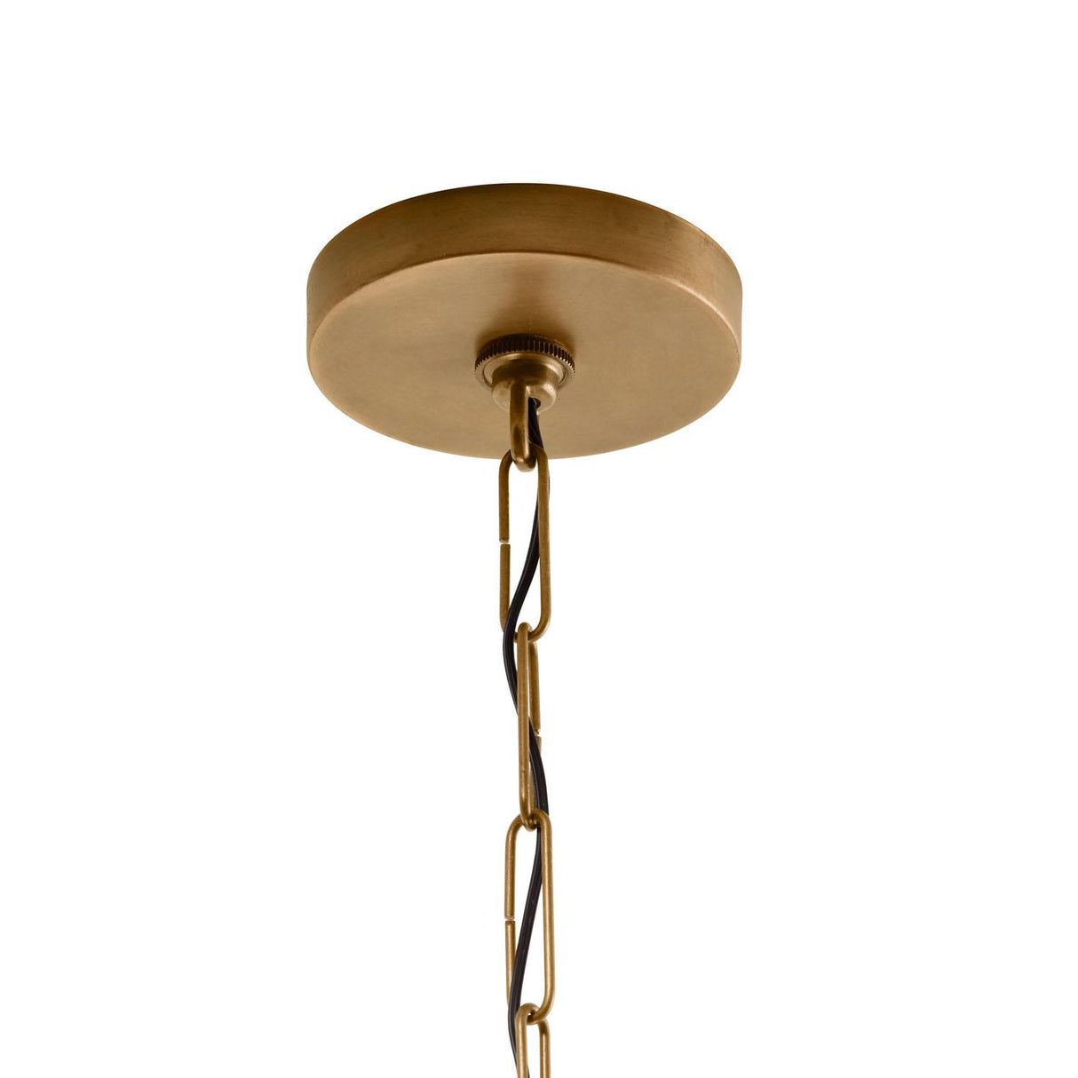 Capital Lighting 333813PA-472 Rabun 1 Light Pendant Patinaed Brass