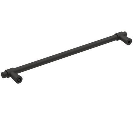 Amerock Cabinet Pull Matte Black 8-13/16 inch (224 mm) Center-to-Center Destine 1 Pack Drawer Pull Cabinet Handle Cabinet Hardware