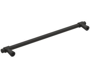 Amerock Cabinet Pull Matte Black 8-13/16 inch (224 mm) Center-to-Center Destine 1 Pack Drawer Pull Cabinet Handle Cabinet Hardware