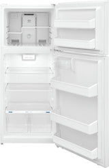 Frigidaire FFHT1822UW 18 Cu Ft Top Mount Refrigerator, Estar