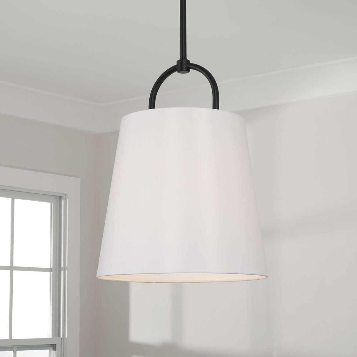 Capital Lighting 349412MB Brody 1 Light Pendant Matte Black